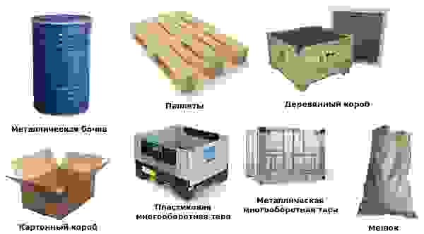 Тара для перевозки грузов в Старой Руссе